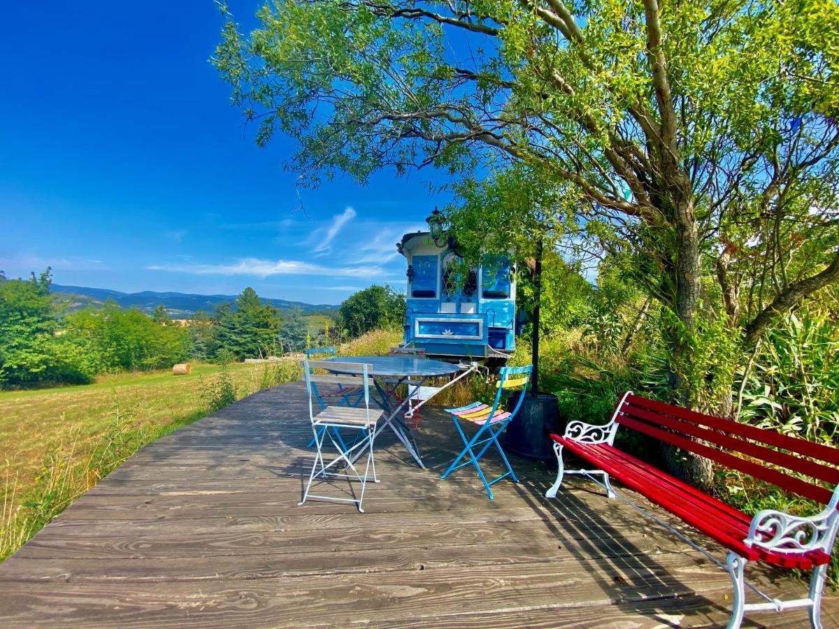 La Colline Seive Villa Boulieu-les-Annonay Exteriör bild