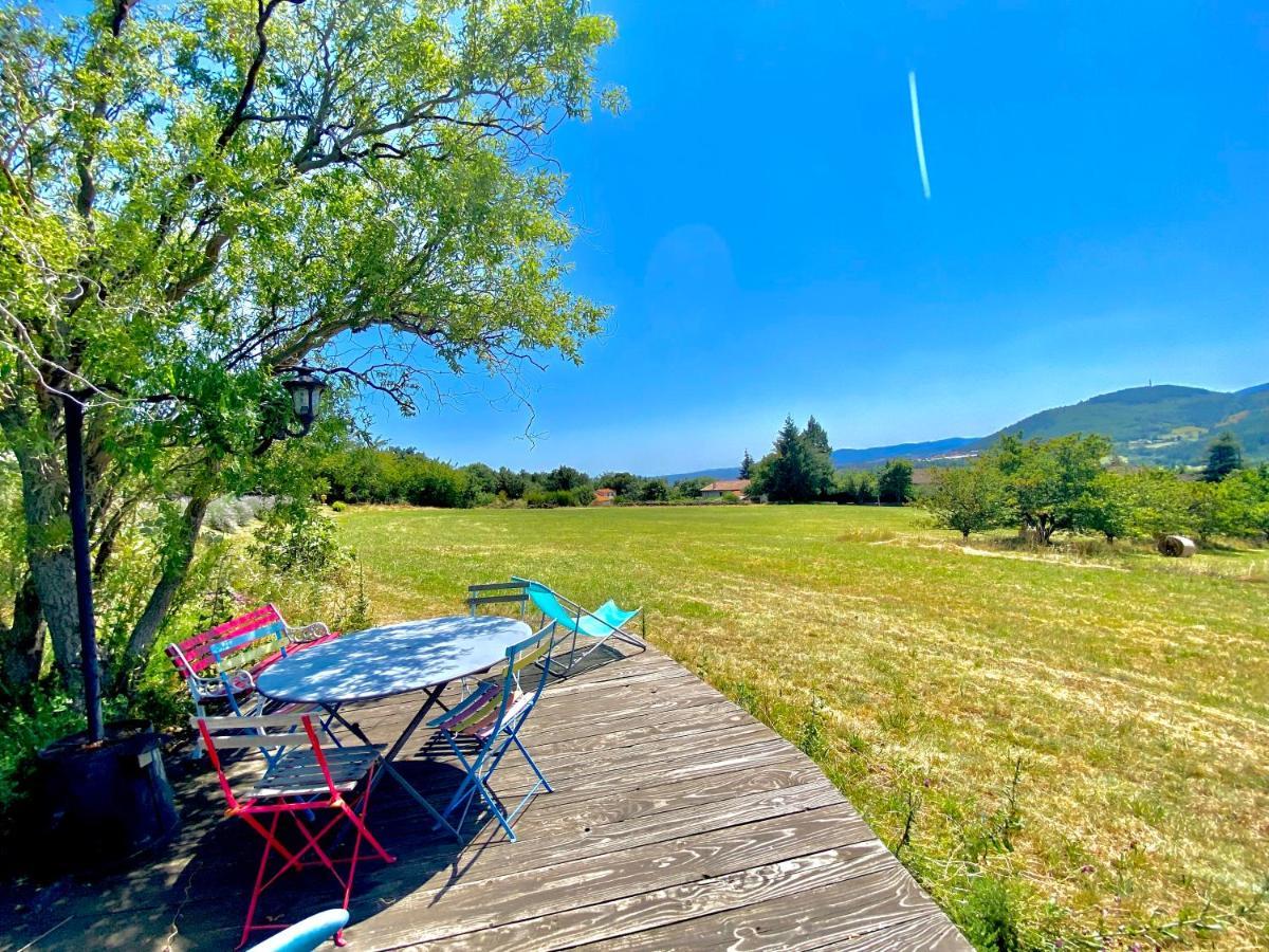 La Colline Seive Villa Boulieu-les-Annonay Exteriör bild